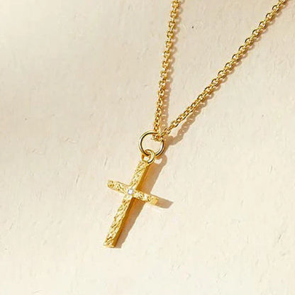 Collier Initial Croisée | Or