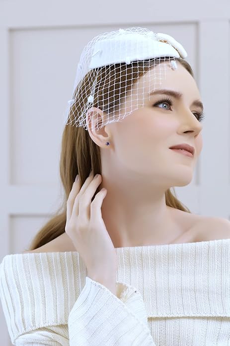 Boucles d'oreilles en saphir classique | Or blanc