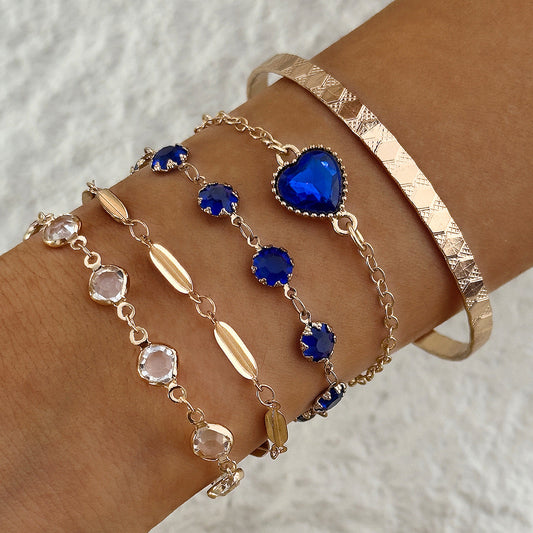 Ensemble de Bracelets Aveline Northblue | Or